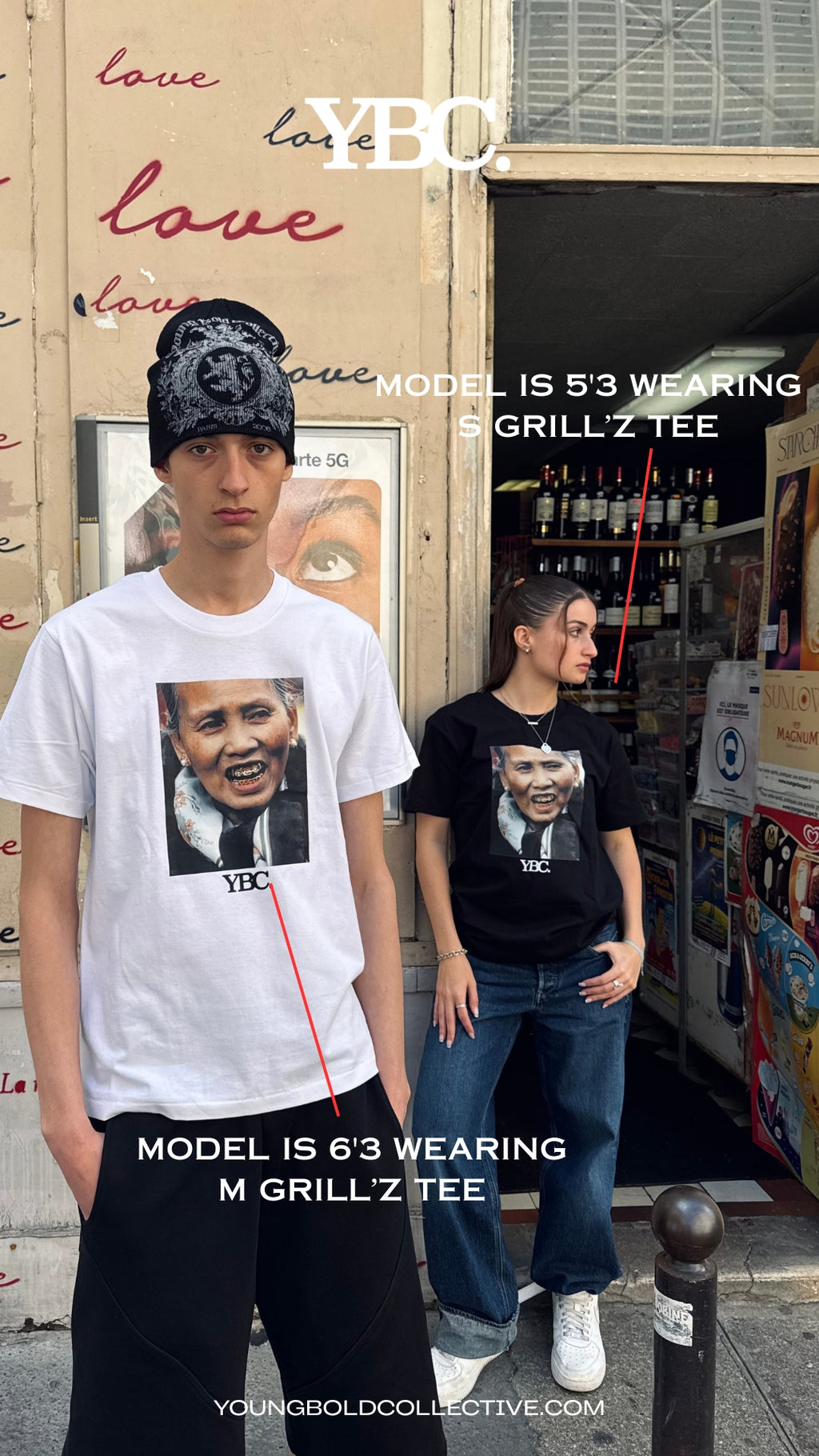GRILL'Z TEE - WHITE