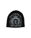 CREST BEANIE - BLACK